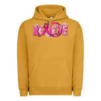 Pigment Peanut Butter Cancer Believe Urban Hoodie - NancyCooperArtShop