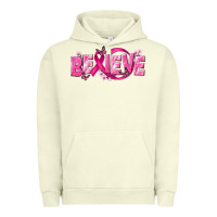 Pigment Pistachio Cancer Believe Urban Hoodie - NancyCooperArtShop