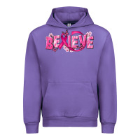 Tulip Cancer Believe Urban Hoodie - NancyCooperArtShop