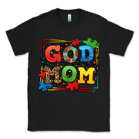 Black autism god mom Classic Tee - LillyAllenDesigns