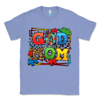 Colony Blue autism god mom Classic Tee - LillyAllenDesigns