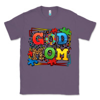 Lavender autism god mom Classic Tee - LillyAllenDesigns