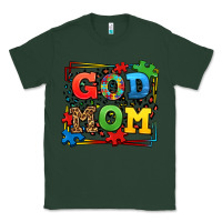 Sports Green autism god mom Classic Tee - LillyAllenDesigns