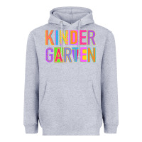 Heather Grey kindergarten Heavyweight Hoodie - NancyCooperArtShop