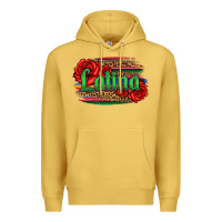 Antique Gold latina with serape and roses Premium Hoodie - Jasminsmagicworld
