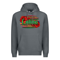 Rock latina with serape and roses Premium Hoodie - Jasminsmagicworld