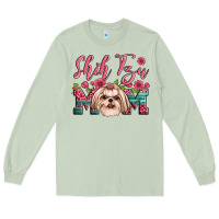 Matcha shih tzu mom Long Sleeve Tee - Artiststas