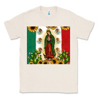 Natural our lady of guadalupe Classic Tee - JahusDesignShop