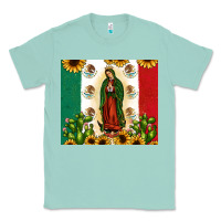 Seafoam our lady of guadalupe Classic Tee - JahusDesignShop