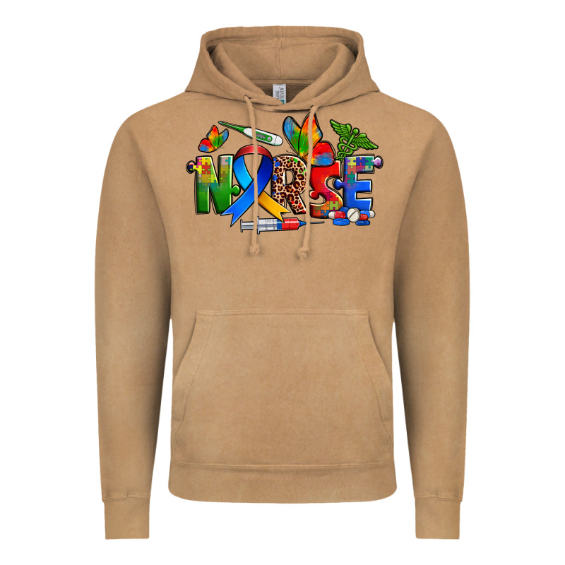 Autism Nurse Vintage Hoodie by Zillion Design Studio | Teevron