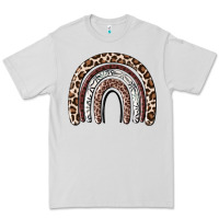 Dove Grey Cheetah rainbow Premium Tee - MaliasSmallBusiness