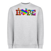 Lgbtq Heart And Hope Heavyweight Sweatshirt | Teevron