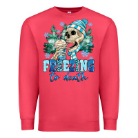 Cardinal Freezing To Death Premium Sweatshirt - MaliasSmallBusiness