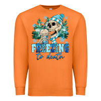 Carrot Freezing To Death Premium Sweatshirt - MaliasSmallBusiness