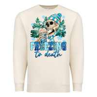Sandshell Freezing To Death Premium Sweatshirt - MaliasSmallBusiness