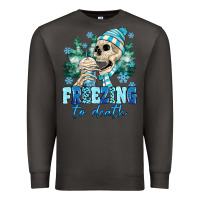 Smoke Freezing To Death Premium Sweatshirt - MaliasSmallBusiness