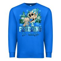 True Royal Freezing To Death Premium Sweatshirt - MaliasSmallBusiness