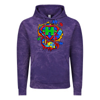 Cloud Purple autism superhero ripped tshirt Vintage Hoodie - Zillion Design Studio
