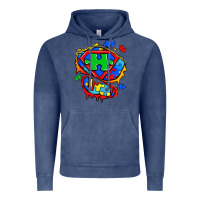 Vintage Denim autism superhero ripped tshirt Vintage Hoodie - Zillion Design Studio