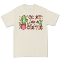 Bone go sit on a cactus Premium Tee - MaliasSmallBusiness