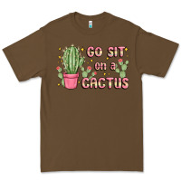 Cacao go sit on a cactus Premium Tee - MaliasSmallBusiness