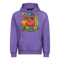 Tulip Autumn leaves pumpkins please Urban Hoodie - NancyCooperArtShop