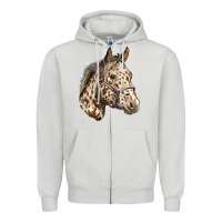 Appaloosa Horse Zipper Hoodie | Teevron