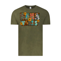 Vintage Olive western mama vibes Vintage Tee - FaDigitalArtStudio
