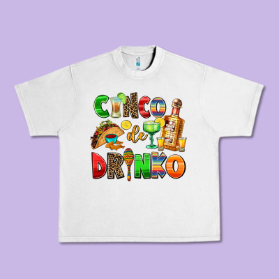 Cinco De Mayo Urban Heavy Tee Designed By Adodesignshop