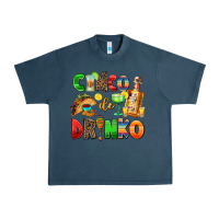 Midnight Navy cinco de mayo Urban Heavy Tee - AdoDesignShop