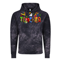 Cloud Black autism teacher Vintage Hoodie - Zillion Design Studio