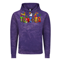 Cloud Purple autism teacher Vintage Hoodie - Zillion Design Studio