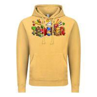 Vintage Mustard autism teacher Vintage Hoodie - Zillion Design Studio