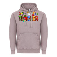 Vintage Zinc autism teacher Vintage Hoodie - Zillion Design Studio