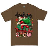 Cacao dashing through the snow Premium Tee - MaliasSmallBusiness