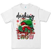 White dashing through the snow Premium Tee - MaliasSmallBusiness