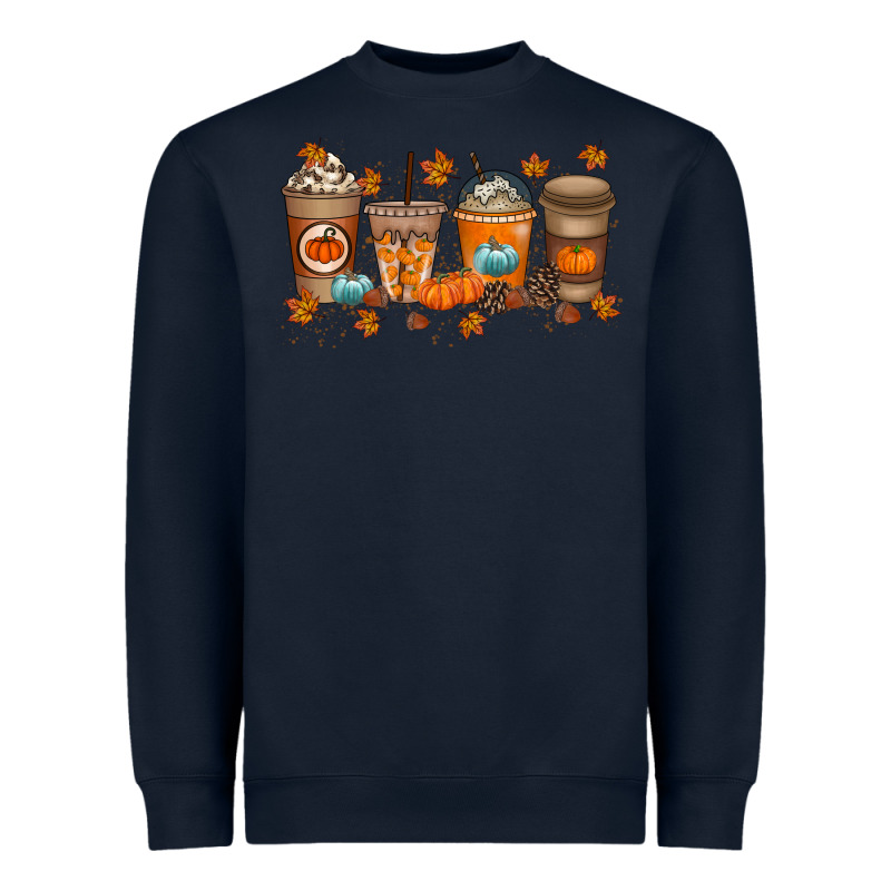 Fall Coffee Drink Heavyweight Sweatshirt by RacoonDesign | Teevron