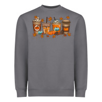 Storm Fall Coffee Drink Heavyweight Sweatshirt - RacoonDesign