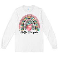 White hello 4th grade Long Sleeve Tee - JahusDesignShop