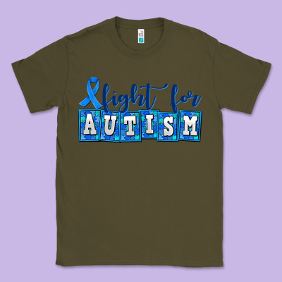 Fight For Autism Classic Tee Designed By Adodesignshop