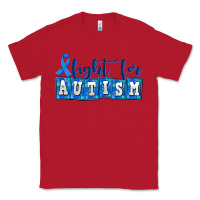Red fight for autism Classic Tee - AdoDesignShop