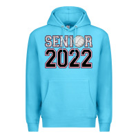 Ocean Blue senior volleyball Premium Hoodie - AdoDesignShop