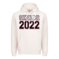 Pale Pink senior volleyball Premium Hoodie - AdoDesignShop