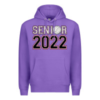 Purple senior volleyball Premium Hoodie - AdoDesignShop