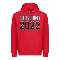 Red senior volleyball Premium Hoodie - AdoDesignShop