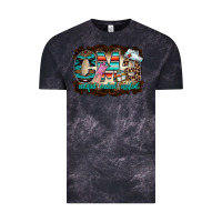 Cloud Black cma Vintage Tee - RacoonDesign