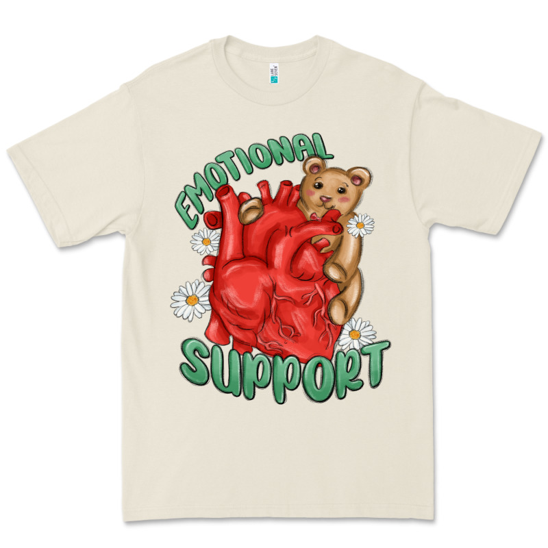 Emotional Support Premium Tee by MaliasSmallBusiness | Teevron