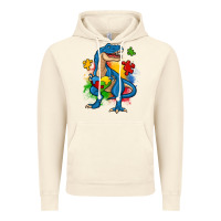 Vintage Artic autism trex Vintage Hoodie - Zillion Design Studio