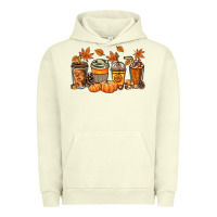 Pigment Pistachio Fall coffee cups Urban Hoodie - NancyCooperArtShop