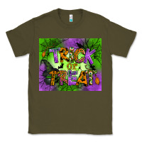 Army Green trick or treat mouse pad Classic Tee - BundleAndBundleShop